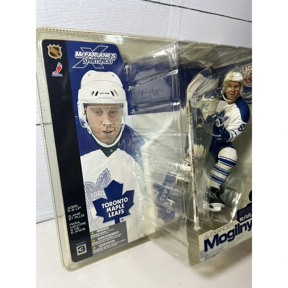 NHL Alexander Mogilny Toronto Maple Leafs McFarlane NHL Series 3 Figure New